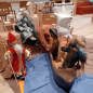 Preview: Heiliger Nikolaus - mit edlem Mantel und Daumen